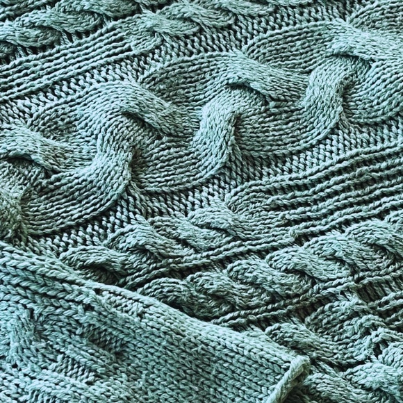 Banana Republic Cowl Neck Cable Knit Sweater SZ Small - Picture 4 of 5